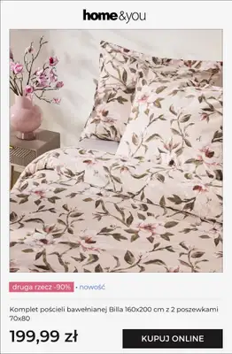 home&you - gazetka promocyjna Druga rzecz -90% od czwartku 17.09 do poniedziałku 21.09 - strona 5