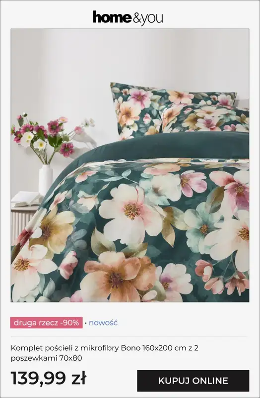 home&you - gazetka promocyjna Druga rzecz -90% od czwartku 17.09 do poniedziałku 21.09 - strona 9
