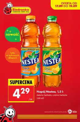 Biedronka - gazetka promocyjna Nowości w Biedronce! od czwartku 17.09 do piątku 25.09