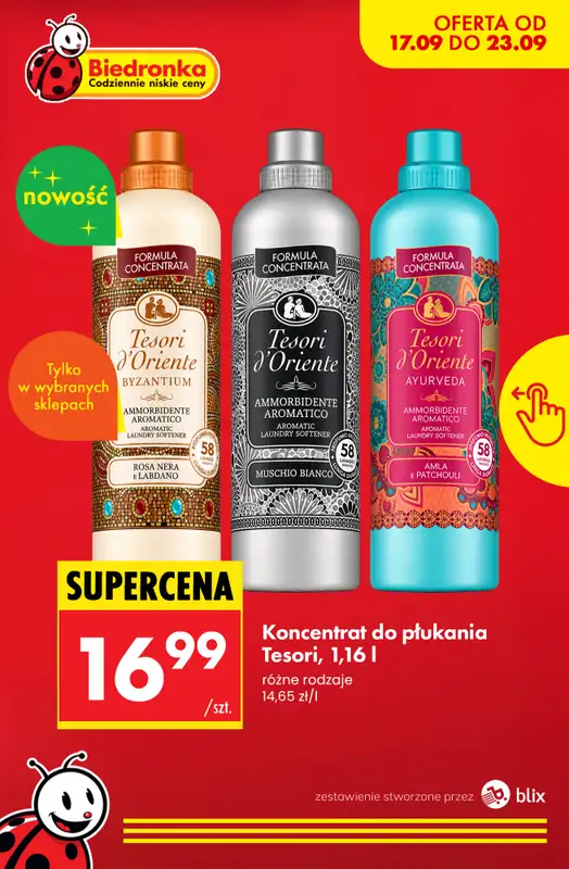 Biedronka - gazetka promocyjna Nowości w Biedronce! od czwartku 17.09 do piątku 25.09 - strona 7