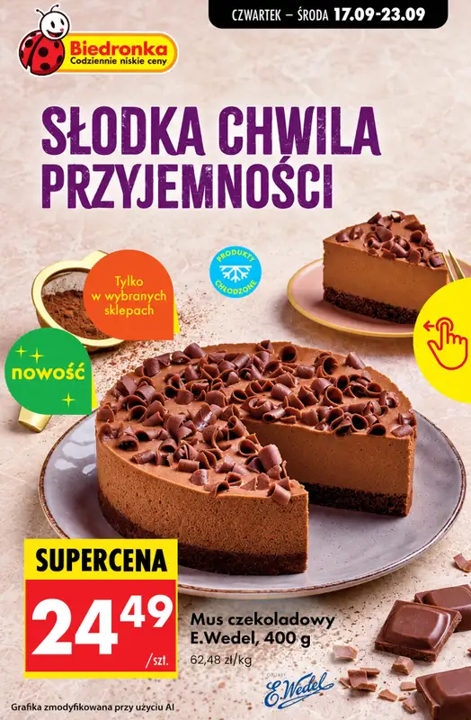 Biedronka - gazetka promocyjna Nowości w Biedronce! od czwartku 17.09 do piątku 25.09 - strona 3