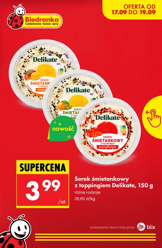 Biedronka - gazetka promocyjna Nowości w Biedronce! od czwartku 17.09 do piątku 25.09 - strona 10