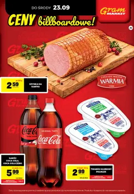 Gram Market - gazetka promocyjna Cały tydzień niskie ceny od czwartku 17.09 do środy 23.09 - strona 3