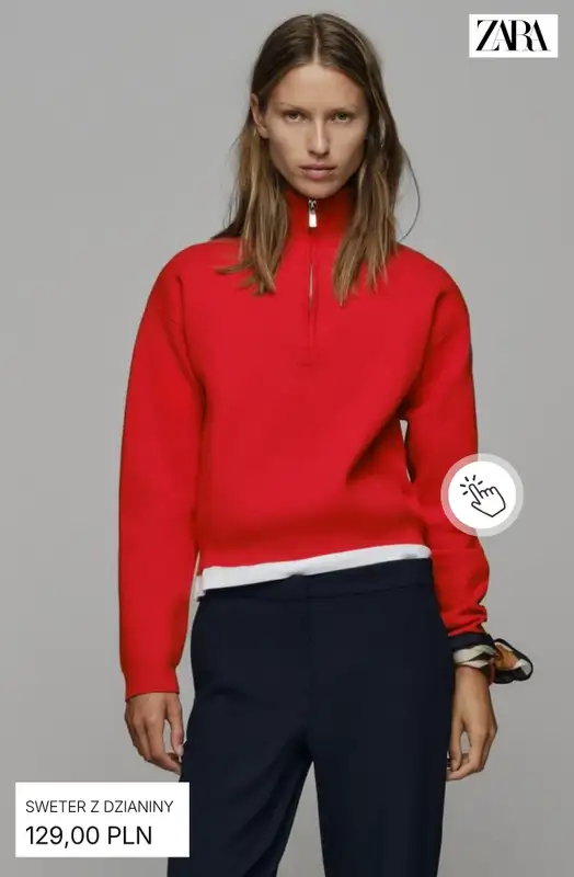 Zara - gazetka promocyjna Swetry z suwakiem od czwartku 17.09  - strona 8