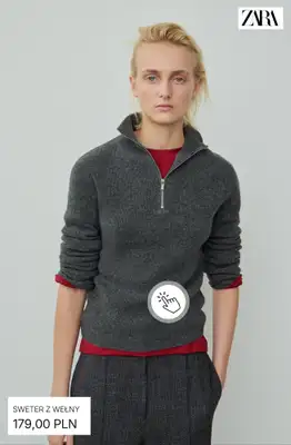 Zara - gazetka promocyjna Swetry z suwakiem od czwartku 17.09  - strona 6