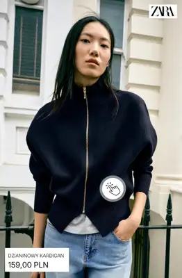 Zara - gazetka promocyjna Swetry z suwakiem od czwartku 17.09  - strona 3
