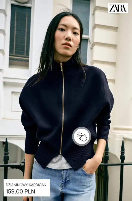 Zara - gazetka promocyjna Swetry z suwakiem od czwartku 17.09  - strona 3