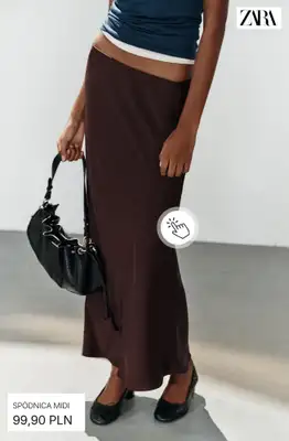 Zara - gazetka promocyjna Spódnice midi od piątku 18.09  - strona 2
