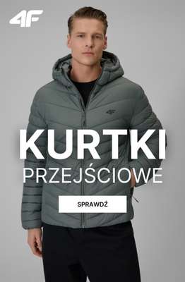 4F - gazetka promocyjna Kurtki przejściowe dla niego od czwartku 17.09 