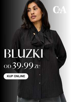 C&A - gazetka promocyjna Bluzki damskie od 39,99 zł od czwartku 17.09 