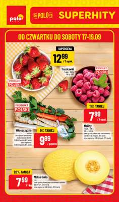 POLOmarket - gazetka promocyjna Super hity na weekend od czwartku 17.09 do soboty 19.09