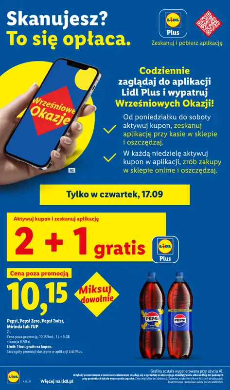 Lidl - gazetka promocyjna Oferta od czwartku od czwartku 17.09 do soboty 19.09 - strona 14