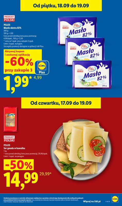 Lidl - gazetka promocyjna Oferta od czwartku od czwartku 17.09 do soboty 19.09 - strona 11