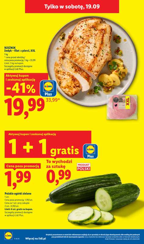 Lidl - gazetka promocyjna Oferta od czwartku od czwartku 17.09 do soboty 19.09 - strona 12