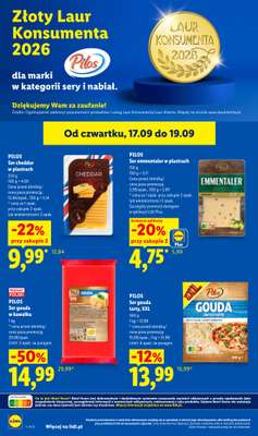 Lidl - gazetka promocyjna Oferta od czwartku od czwartku 17.09 do soboty 19.09 - strona 58