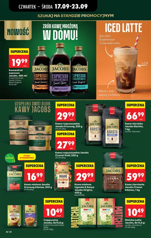 Biedronka - gazetka promocyjna Od czwartku od czwartku 17.09 do środy 23.09 - strona 66