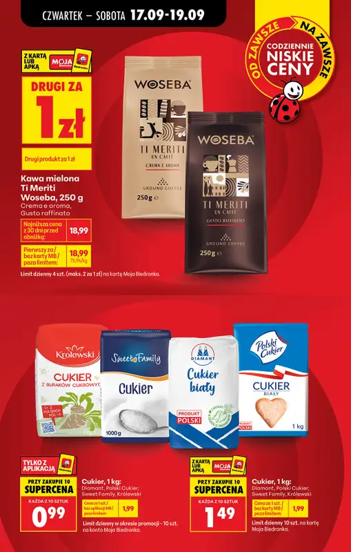 Biedronka - gazetka promocyjna Od czwartku od czwartku 17.09 do środy 23.09 - strona 14