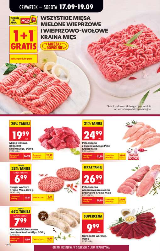 Biedronka - gazetka promocyjna Od czwartku, Z ladą tradycyjną od czwartku 17.09 do środy 23.09 - strona 42