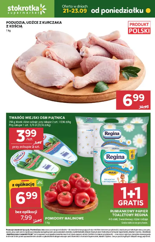 Stokrotka - gazetka promocyjna Hity na start  