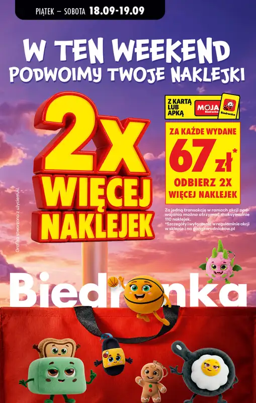 Biedronka - gazetka promocyjna Tani Weekend od piątku 18.09 do soboty 19.09 - strona 4