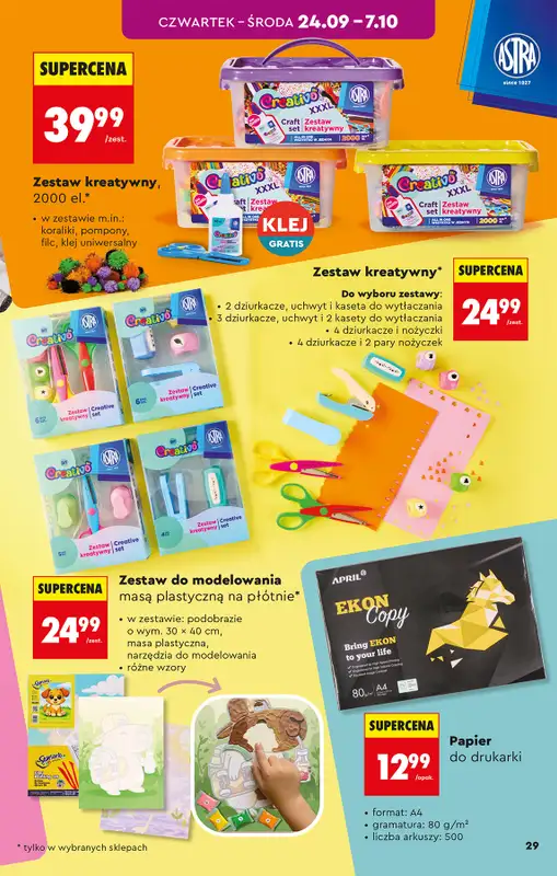 Biedronka - gazetka promocyjna Hity i inspiracje, od 19.09 od soboty 19.09 do środy 07.10 - strona 29
