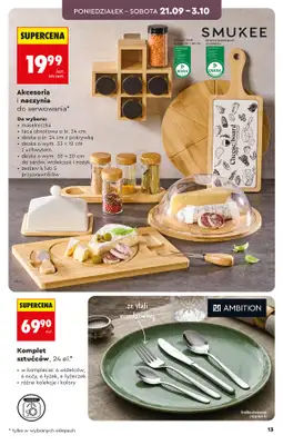 Biedronka - gazetka promocyjna Hity i inspiracje, od 19.09 od soboty 19.09 do środy 07.10 - strona 13