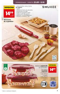 Biedronka - gazetka promocyjna Hity i inspiracje, od 19.09 od soboty 19.09 do środy 07.10 - strona 9