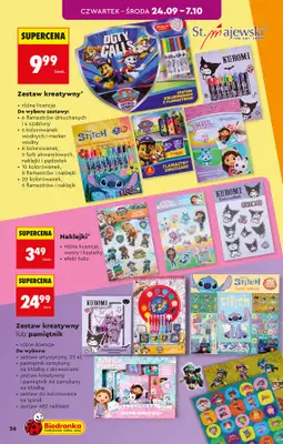 Biedronka - gazetka promocyjna Hity i inspiracje, od 19.09 od soboty 19.09 do środy 07.10 - strona 26