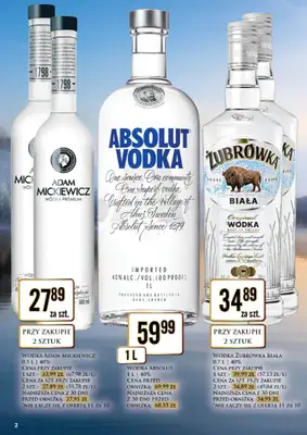 Dino - gazetka promocyjna Oferta alkoholowa od piątku 18.09 do soboty 19.09 - strona 2