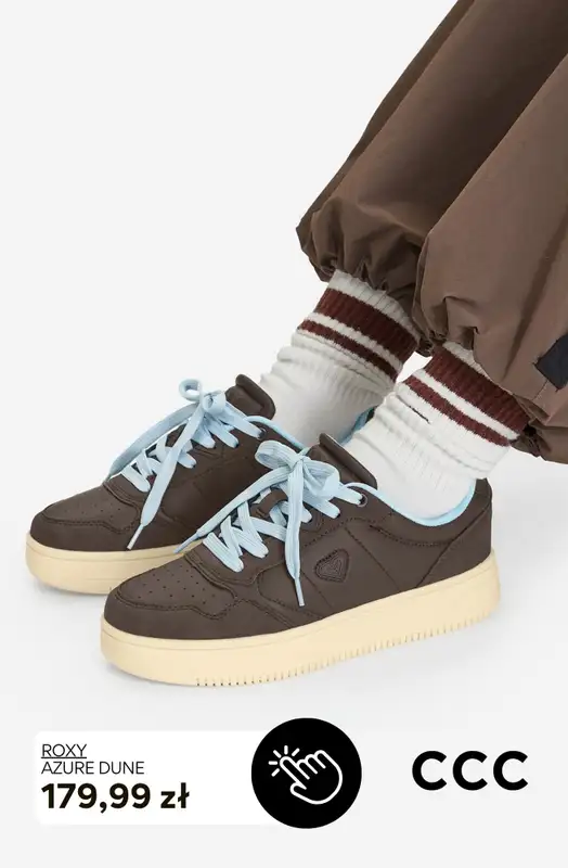 CCC - gazetka promocyjna Białe i brązowe SNEAKERSY damskie od soboty 19.09  - strona 9