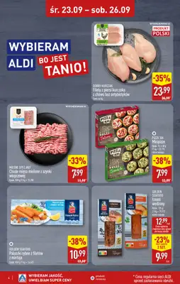 Aldi - gazetka promocyjna Bolesławiec, Aleja Tysiąclecia 49, WIELKIE OTWARCIE już w ŚRODĘ 23.09! od środy 23.09 do soboty 26.09 - strona 4