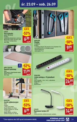 Aldi - gazetka promocyjna Bolesławiec, Aleja Tysiąclecia 49, WIELKIE OTWARCIE już w ŚRODĘ 23.09! od środy 23.09 do soboty 26.09 - strona 21