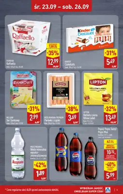 Aldi - gazetka promocyjna Bolesławiec, Aleja Tysiąclecia 49, WIELKIE OTWARCIE już w ŚRODĘ 23.09! od środy 23.09 do soboty 26.09 - strona 5