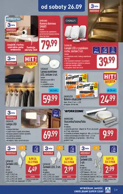 Aldi - gazetka promocyjna Bolesławiec, Aleja Tysiąclecia 49, WIELKIE OTWARCIE już w ŚRODĘ 23.09! od środy 23.09 do soboty 26.09 - strona 31