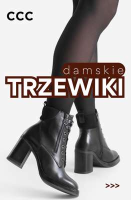 CCC - gazetka promocyjna TRZEWIKI damskie od soboty 19.09 