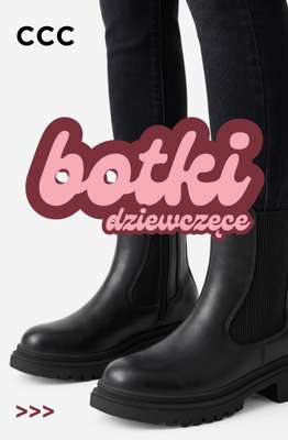 CCC - gazetka promocyjna BOTKI dziewczęce od niedzieli 20.09 