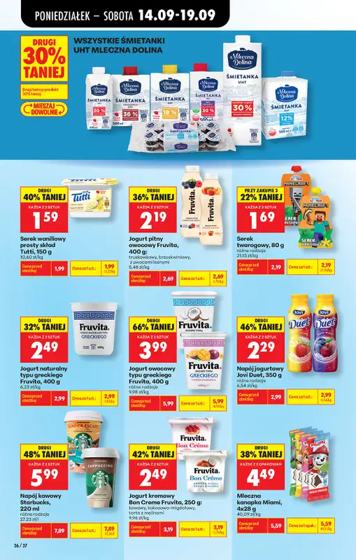 Biedronka - gazetka promocyjna Od poniedziałku od poniedziałku 14.09 do soboty 19.09 - strona 68