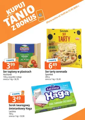 Leclerc - gazetka promocyjna Kupuj tanio z bonus od piątku 18.09 do poniedziałku 21.09 - strona 9