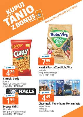 Leclerc - gazetka promocyjna Kupuj tanio z bonus od piątku 18.09 do poniedziałku 21.09