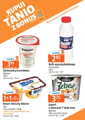 Leclerc - gazetka promocyjna Kupuj tanio z bonus od piątku 18.09 do poniedziałku 21.09 - strona 6