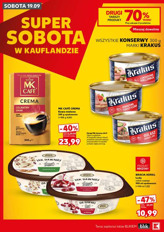 Kaufland - gazetka promocyjna Oferta Kaufland - SUPER SOBOTA od soboty 19.09 do soboty 19.09 - strona 2