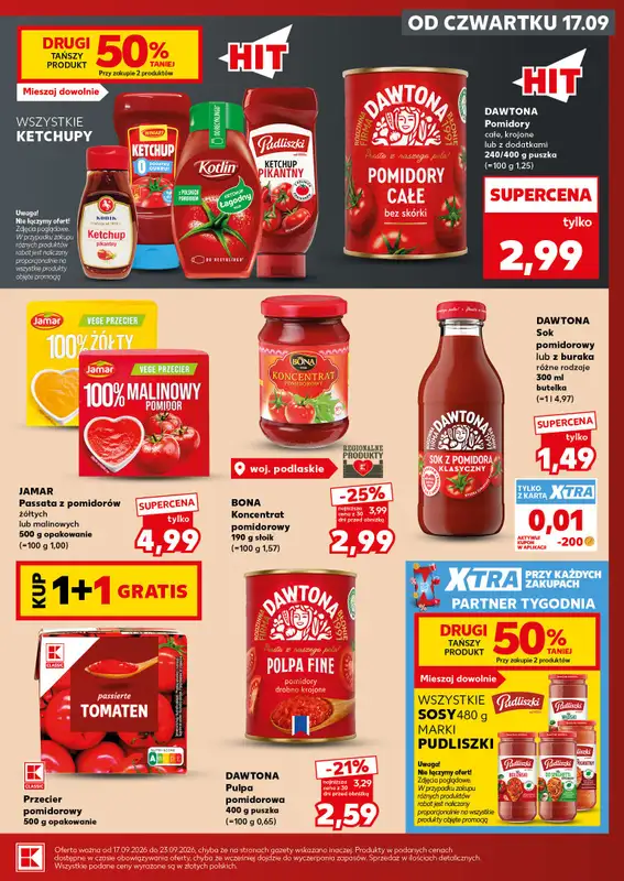 Kaufland - gazetka promocyjna Oferta Kaufland - SUPER SOBOTA od soboty 19.09 do soboty 19.09 - strona 19