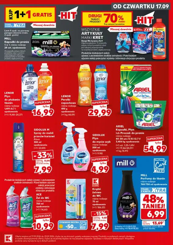 Kaufland - gazetka promocyjna Oferta Kaufland - SUPER SOBOTA od soboty 19.09 do soboty 19.09 - strona 27