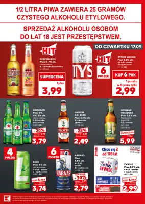 Kaufland - gazetka promocyjna Oferta Kaufland - SUPER SOBOTA od soboty 19.09 do soboty 19.09 - strona 23