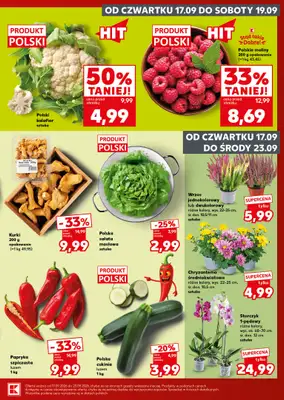 Kaufland - gazetka promocyjna Oferta Kaufland - SUPER SOBOTA od soboty 19.09 do soboty 19.09 - strona 5