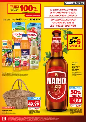 Kaufland - gazetka promocyjna Oferta Kaufland - SUPER SOBOTA od soboty 19.09 do soboty 19.09 - strona 3