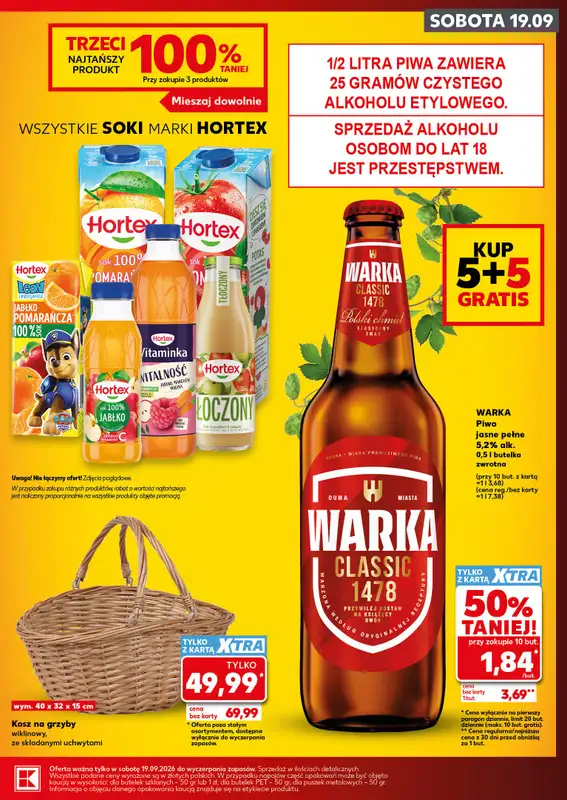 Kaufland - gazetka promocyjna Oferta Kaufland - SUPER SOBOTA   - strona 3