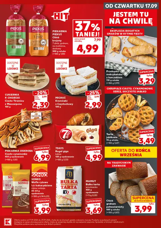 Kaufland - gazetka promocyjna Oferta Kaufland - SUPER SOBOTA od soboty 19.09 do soboty 19.09 - strona 13