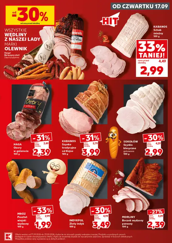 Kaufland - gazetka promocyjna Mocny Start od poniedziałku 21.09 do środy 23.09 - strona 11