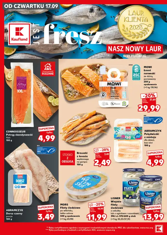 Kaufland - gazetka promocyjna Mocny Start od poniedziałku 21.09 do środy 23.09 - strona 14
